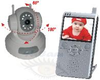 wireless hand-held control pan-tilt camera